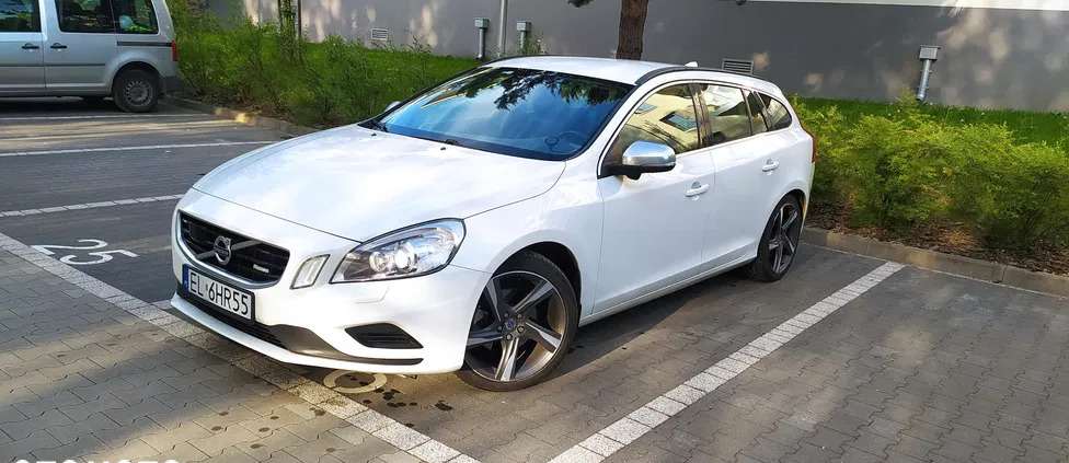 volvo pomorskie Volvo V60 cena 36900 przebieg: 222000, rok produkcji 2011 z Łódź